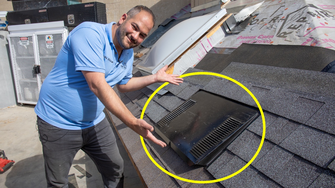 Installing an O’Hagin Vent on a Shingle Roof Roof Repair Specialist